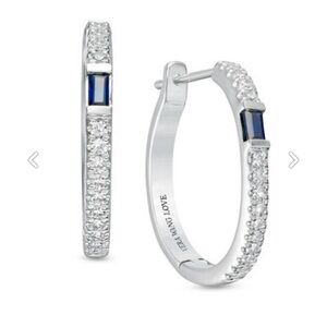 Brand New Vera Wang Diamond Hoop Earrings from
Zales